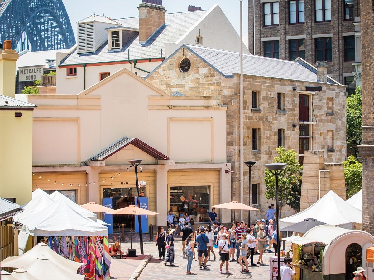 The Rocks Market Sydney Shopping